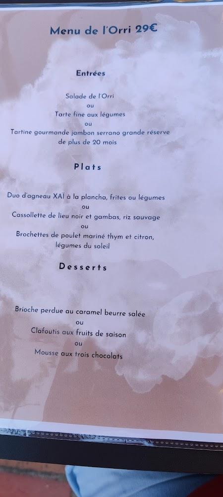 l'Orri - Menu Image 2